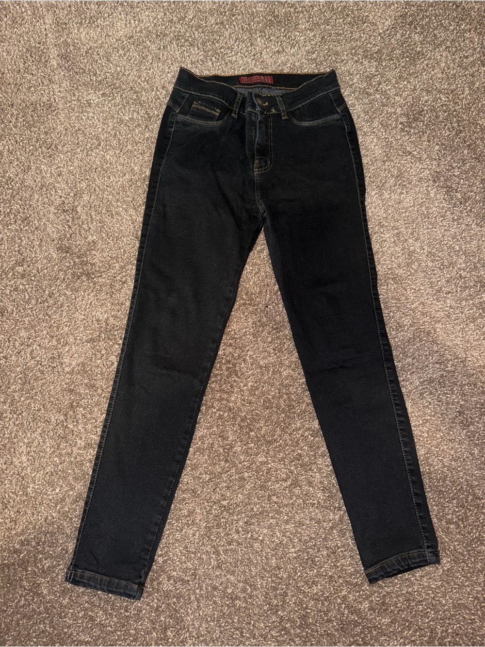 Women's Black Skinny Jeans - Stretch Slim Fit